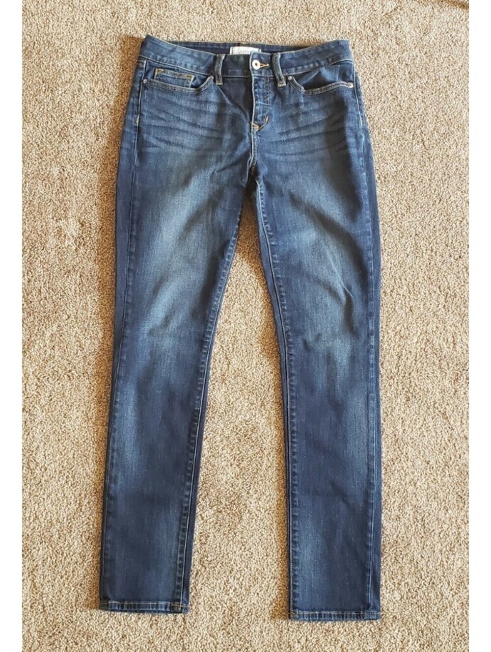YUMMIE Jeans  Womens 27 RHONY Heather Thomson Dark Wash Skinny Straight Denim